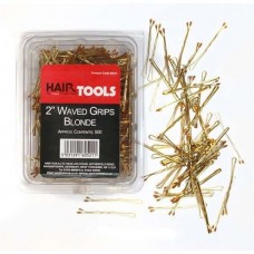 Hair Tools 2" Waved Grips Blonde - 500 τμχ (60521) 